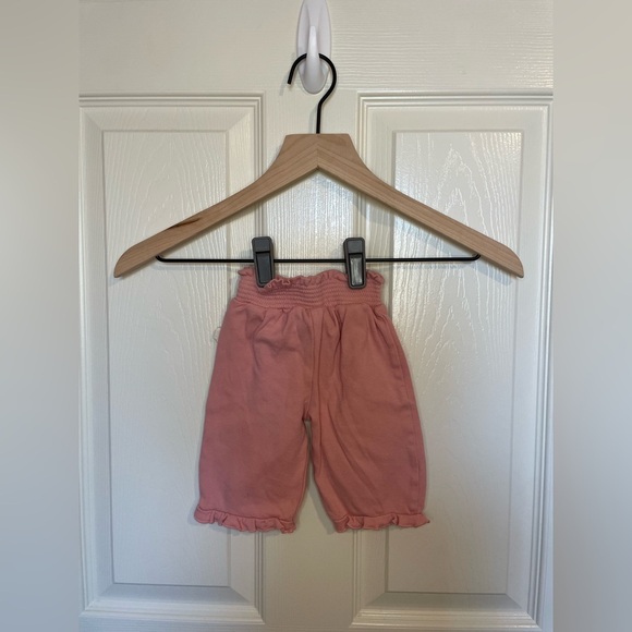 Rabbit + Bear Pink Ruffle Pants 0-3M - Picture 3 of 5